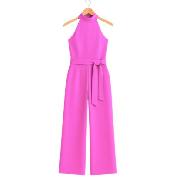 Susana Monaco x REVOLVE Mock Neck Jumpsuit in Bubble  Size Large - Picture 3 of 3